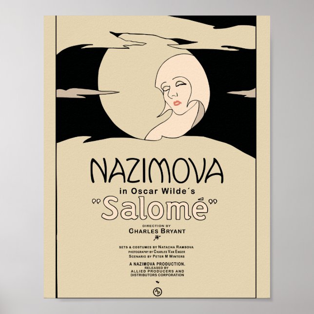 Salome Vintag Movie Poster (Vorne)