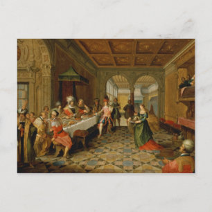 Salome Vorstellung des Chefs von St. John the Postkarte