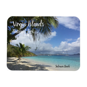 Salomon Beach, St. Thomas Island, Jungfrau Magnet