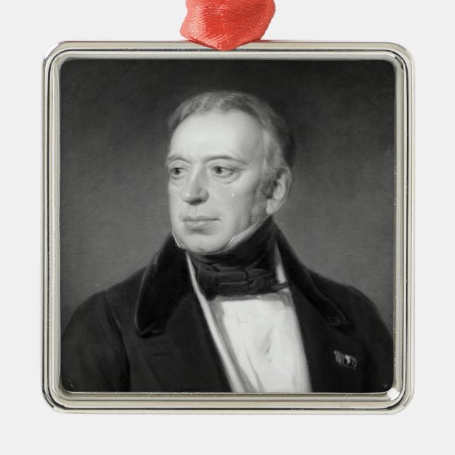 Salomon Mayer von Rothschild Silbernes Ornament (Vorne)