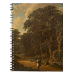 Salomon Rombouts - Waldlandschaft mit Wald... Notizblock