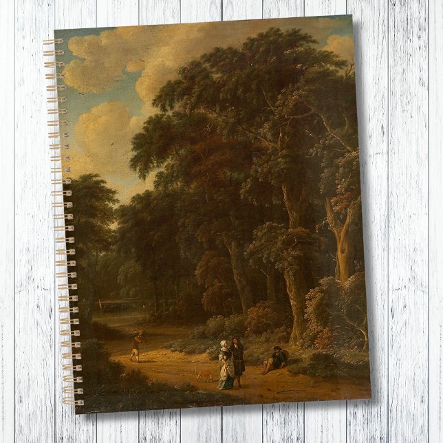 Salomon Rombouts - Waldlandschaft mit Wald... Planer (Von Creator hochgeladen)