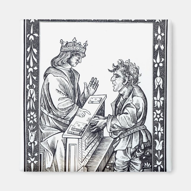 Salomon und Marcoul, Illustration aus Magnet (Vorne)