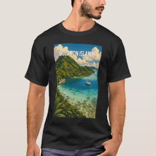 Salomonen Illustration Reise Kunst Vintage T-Shirt