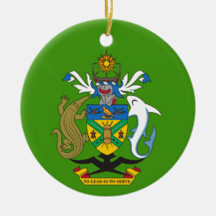Salomonen Wappen Weihnachtsschmuck