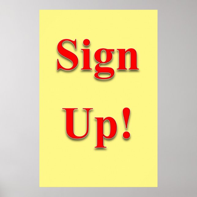 Salon Barbershop Posters Anmelden Poster (Vorne)