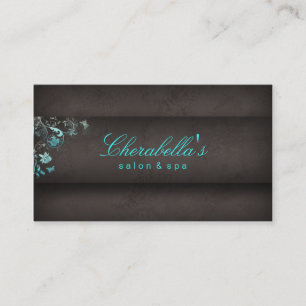 Salon Business Card Wellness-Center Butterfly Visitenkarte