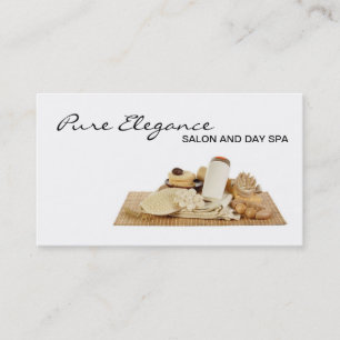 Salon Day Wellness-Center Massage Therapist Suppor Visitenkarte