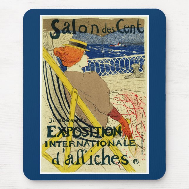 Salon des Cent ~ Exposition Internationale Mousepad (Vorne)