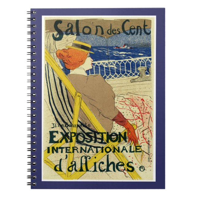 Salon des Cent ~ Exposition Internationale Notizblock (Vorderseite)