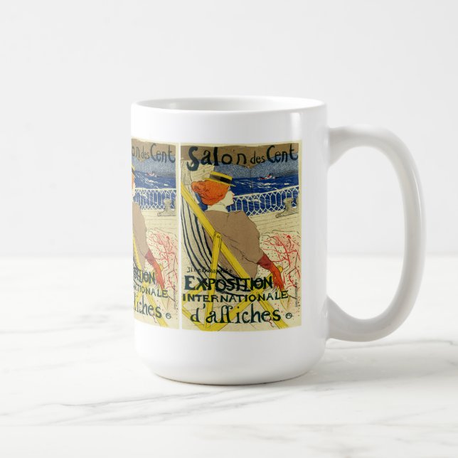 Salon des Cent ~ Exposition Internationale Tasse (Rechts)