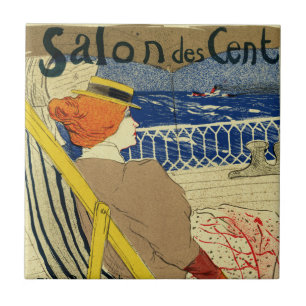 Salon des Cent ~ Internationale Ausstellung Fliese