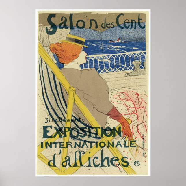 Salon des Cent Poster (Vorne)