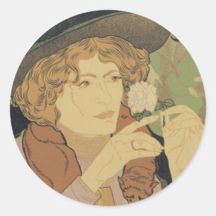 Salon des Cent Runder Aufkleber