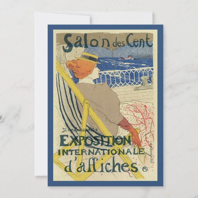 Salon des Cents by Toulouse Lautrec, Art Nouveau (Vorderseite)