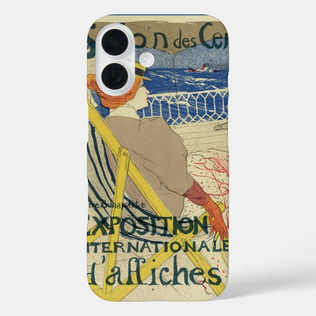 Salon des Cents by Toulouse Lautrec, Art Nouveau Case-Mate iPhone Hülle (Rückseite)