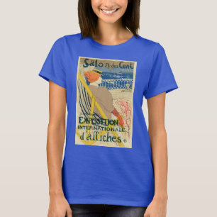 Salon des Cents von Toulouse Lautrec, Art Nouveau T-Shirt