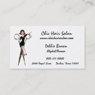 Salon Diva Business Cards Visitenkarte