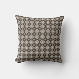 Salon Drab Throw Pillow Kissen