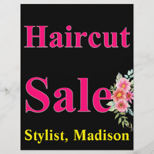 Salon Friseur Haarschnitt Verkauf Plakate Werbe Fl Flyer
