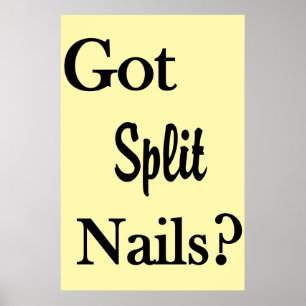Salon Friseursalon Plakate Haben Sie Nägel mit Ris