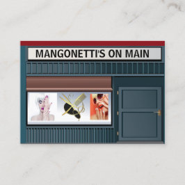 Salon Hair and Nails Business Card Visitenkarte