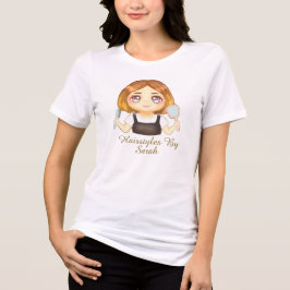 Salon Hairstylist Tri-Blend Shirt