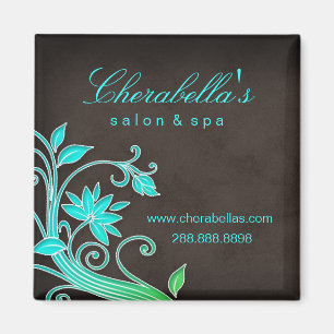 Salon-Kühlschrankmagnet-Wellness-Center-Trendy Magnet