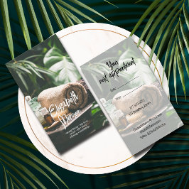 Salon Massage Therapy Skript Visitenkarte