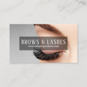 Salon Microblading , Augenbrauen, Dauerstriche Visitenkarte