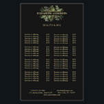 Salon Modern Botanik Schwarz Grün Schwarz Flyer<br><div class="desc">Elegant,  modern,  Botanik,  Schwarz,  Grün Flyer. Editiere dein Produkt in den Räumlichkeiten Du deinen Namen,  Service und Preise eingibst. Über "weiteres personalisieren" die Du Schriftart,  Farbe und Position-Auswahl.</div>