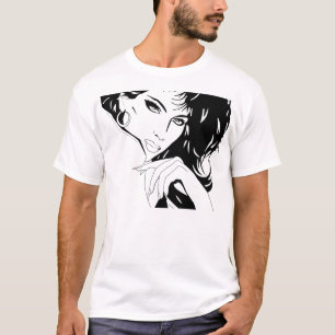 Salon-Plakat A T-Shirt