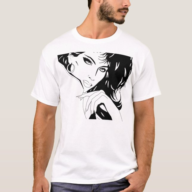 Salon-Plakat A T-Shirt (Vorderseite)