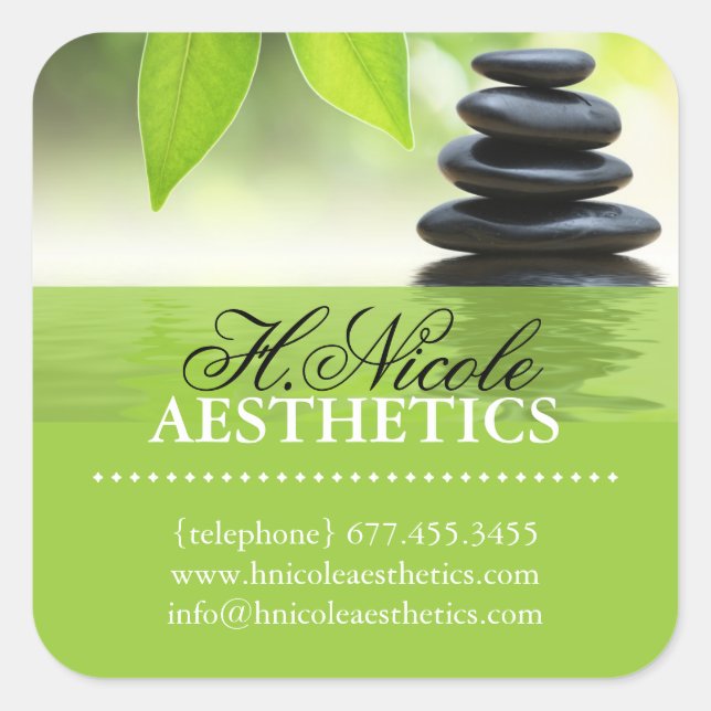 Salon Product Stickers (Vorderseite)