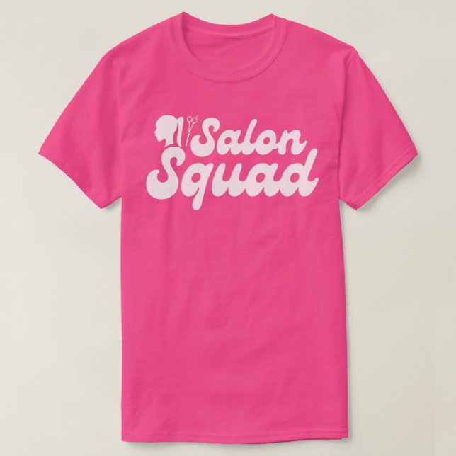 Salon Squad Friseur Geschenk 2 T-Shirt (Design vorne)