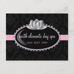 Salon und Wellness-Center Postkarte