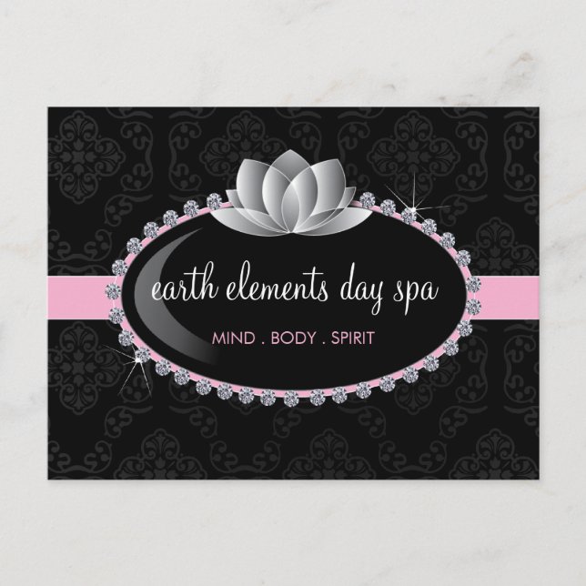 Salon und Wellness-Center Postkarte (Vorderseite)