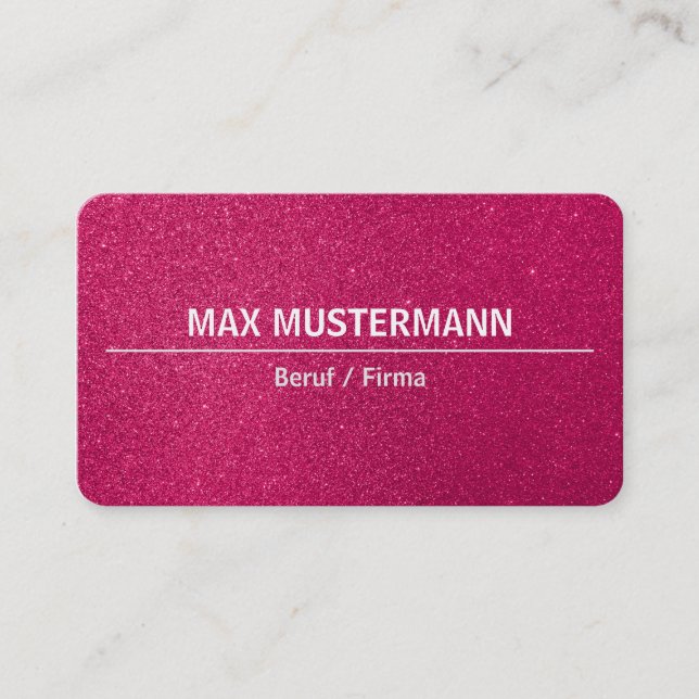 Salon Visitenkarten Visitenkarte (Vorderseite)