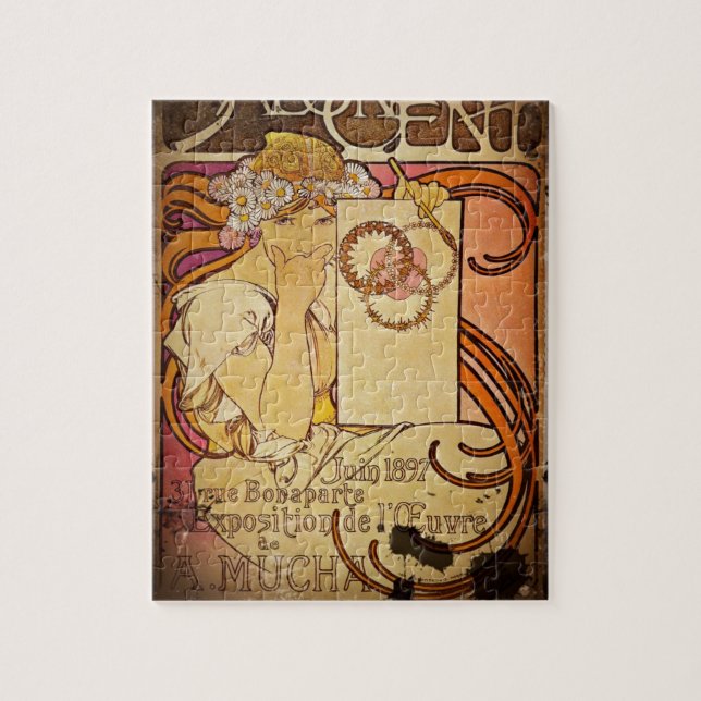 Salon von 100 a Frau Puzzle (Vertikal)