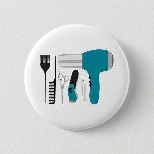 Salon-Werkzeuge Button