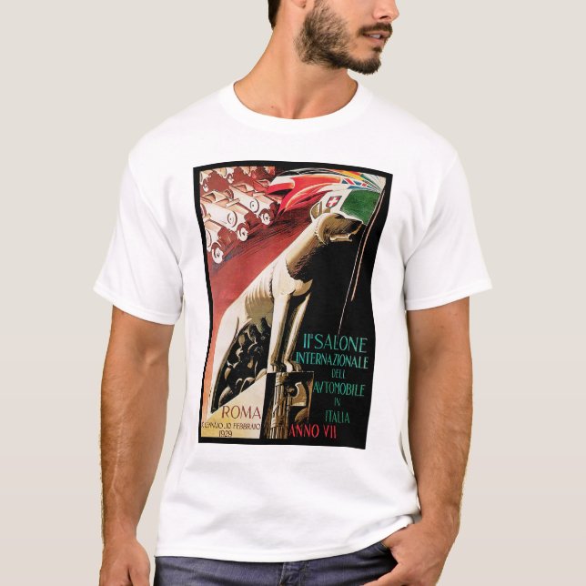 Salone Internazionale Automobile ~ Roma T-Shirt (Vorderseite)