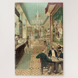 Saloon aus dem Jahr 1890 Puzzle