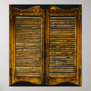 Saloon Doors für Ihr Cubicle Poster