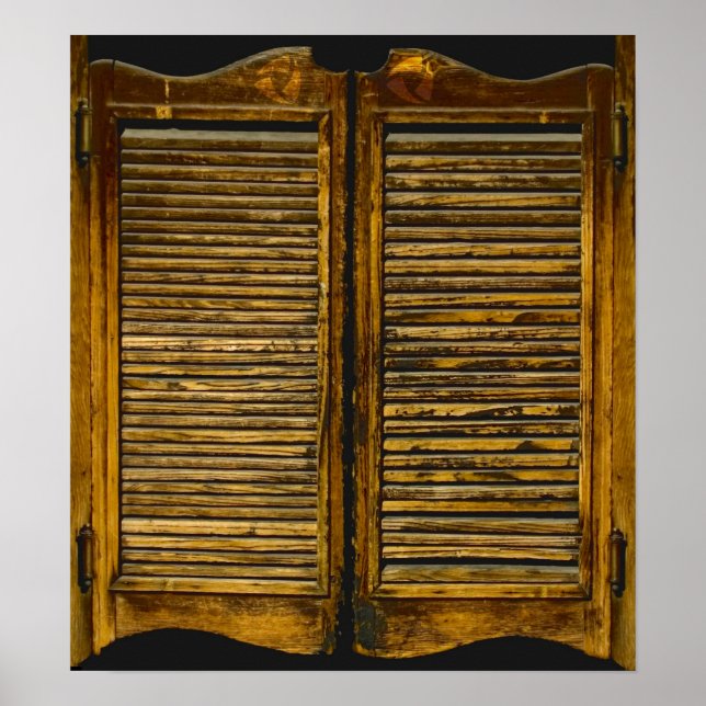 Saloon Doors für Ihr Cubicle Poster (Vorne)