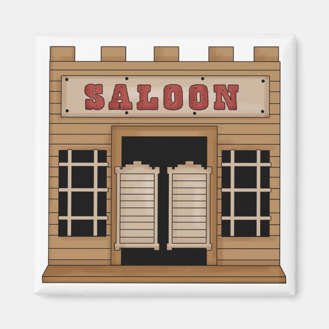 Saloon Magnet (Vorne)