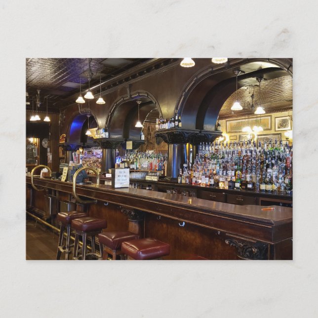 Saloon Nr. 10 in Deadwood, South Dakota Postkarte (Vorderseite)