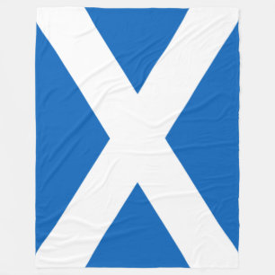 Salreifen ~ Flag Scotland Fleece Blanket