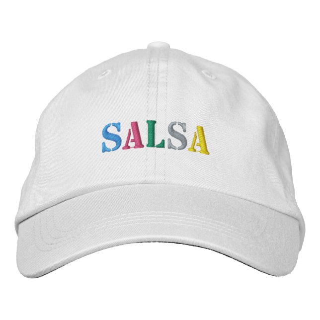 SALSA BESTICKTE BASEBALLKAPPE (Vorderseite)