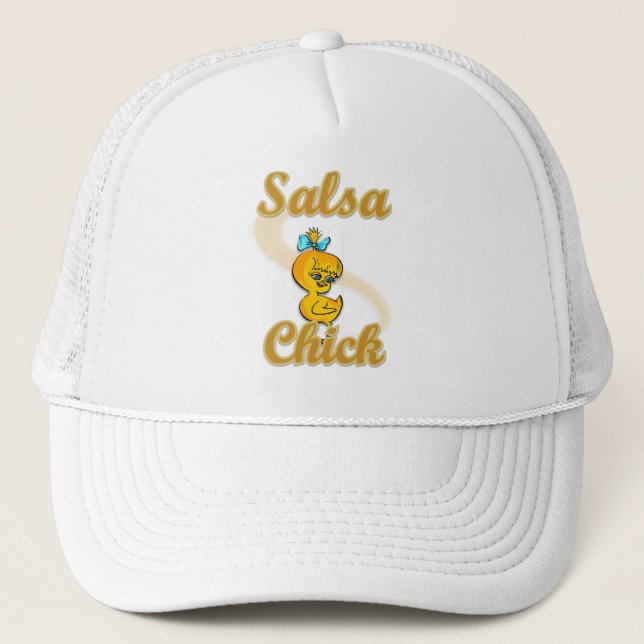 Salsa Chick Truckerkappe (Vorderseite)