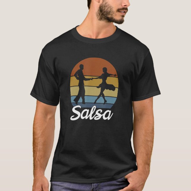 Salsa Dance Dancing Music Practice Latin 5 T-Shirt (Vorderseite)